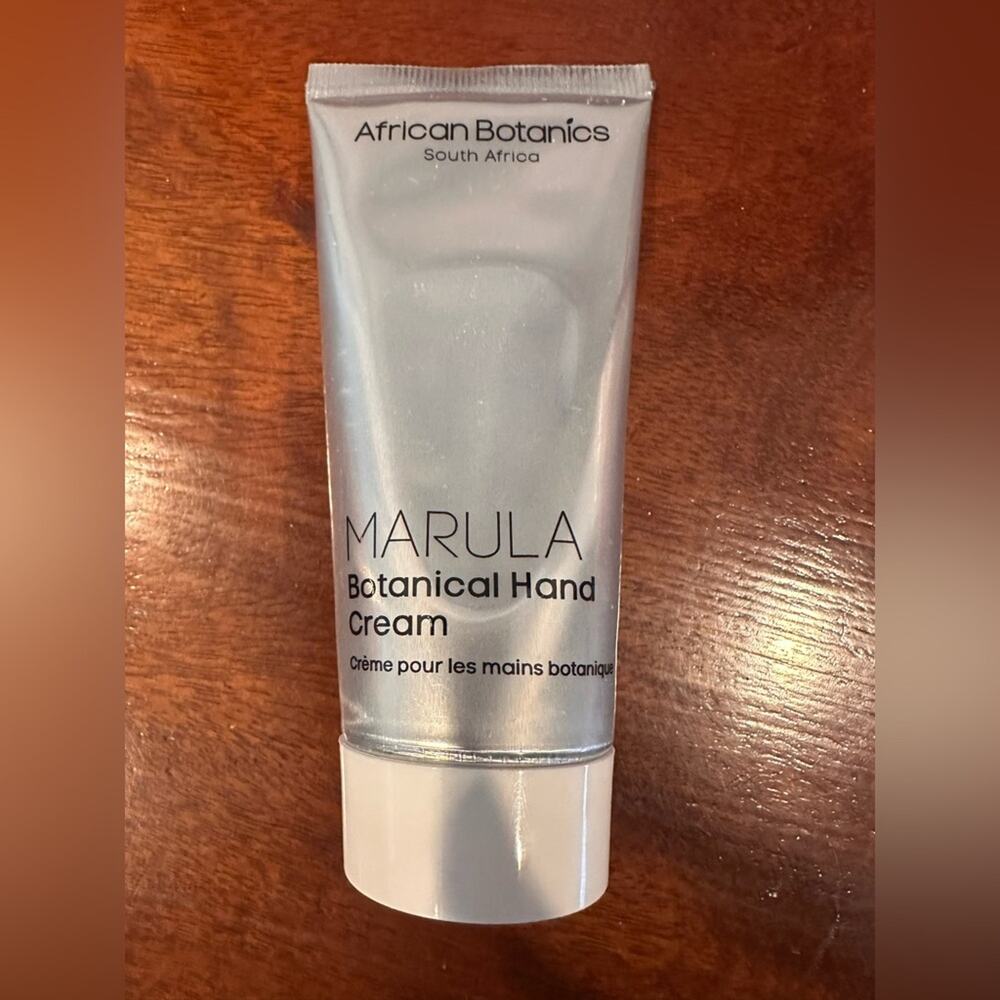 African Botanics Marula Hand Cream New in Box Sealed Botanical NWT 2 fl oz